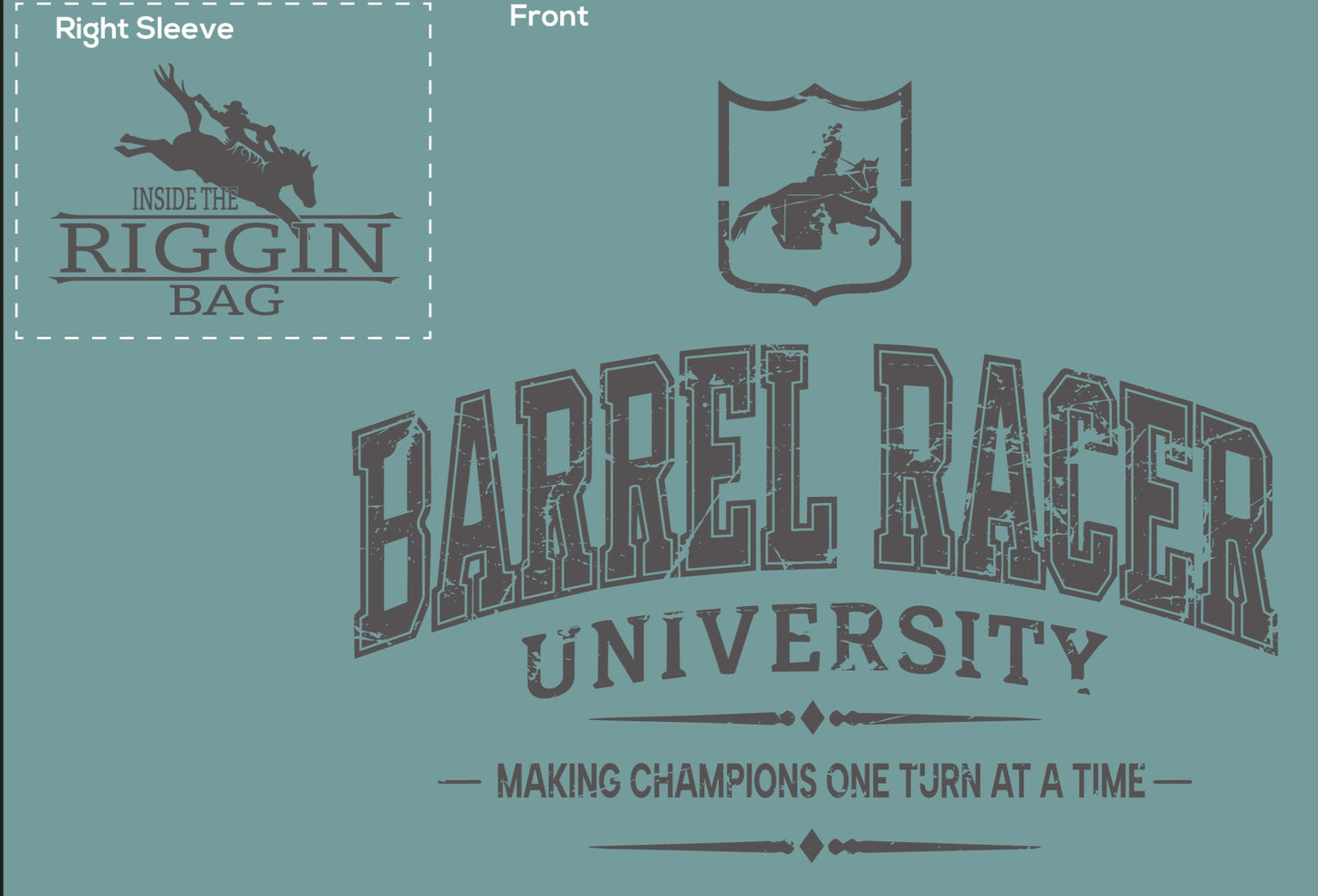 Barrel Racer University Midi Hoodie