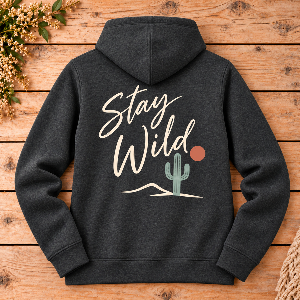 Stay Wild Premium Women’s Hoodie