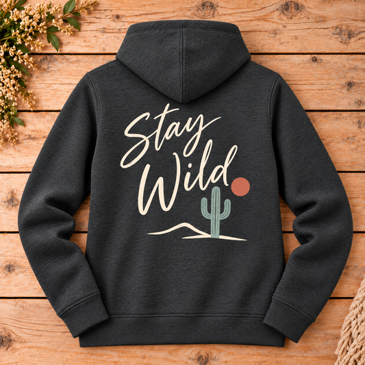 Stay Wild Premium Women’s Hoodie