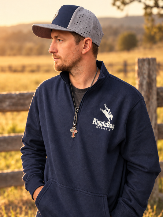 1/4 Zip Pull Over