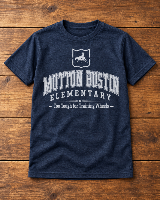 Youth- Mutton Bustin Elementary Tee